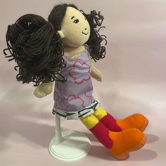 Vintage 2001 Groovy Girls Kami the Doll Brunette Excellent Used Condition 13” - Picture 5 of 9